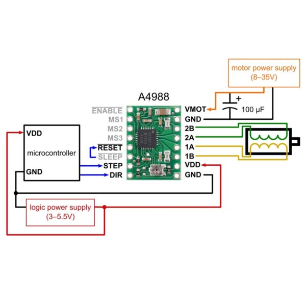 Controladora de Motor a Pasos A4988 - Imagen 6