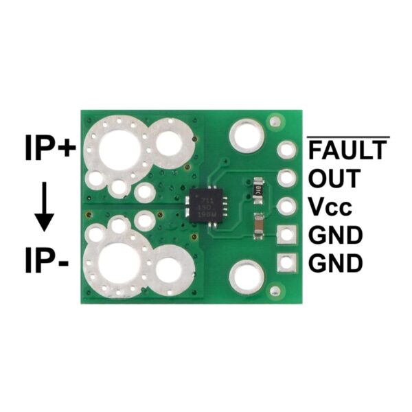 Sensor de Corriente ACS711EX -15.5A a 15.5A - Imagen 3