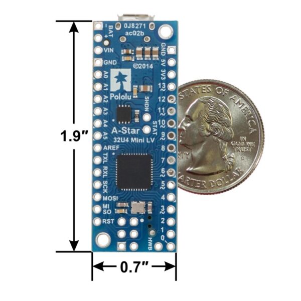 A-Star 32U4 Mini LV - Imagen 3