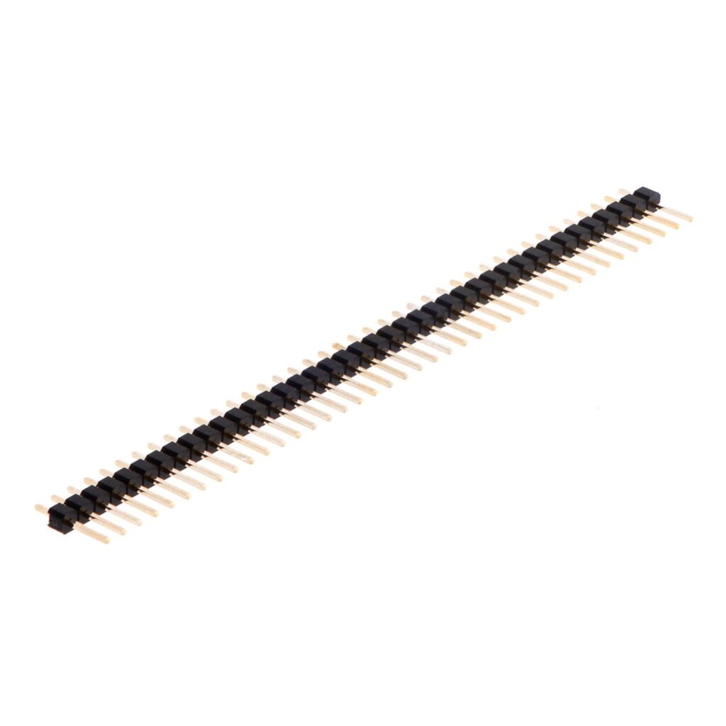 Conector macho de 40 pines negro sandorobotics