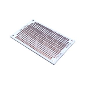 Placa Fenólica Perforada con Pistas, de 7,5 cm x 4,5 cm