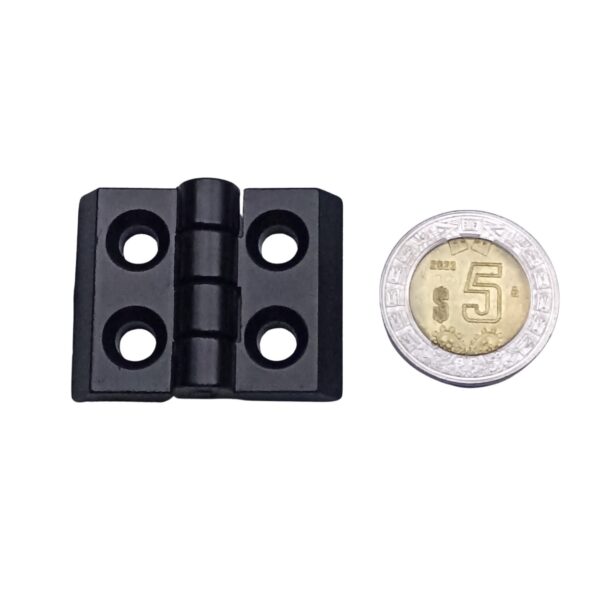 Bisagra de Aleación de Zinc para Perfil 2020 - Negro - Imagen 3