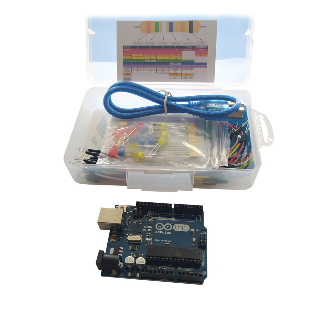 Kit De Inicio Arduino Mini Kit de Inicio Arduino UNO - SANDOROBOTICS