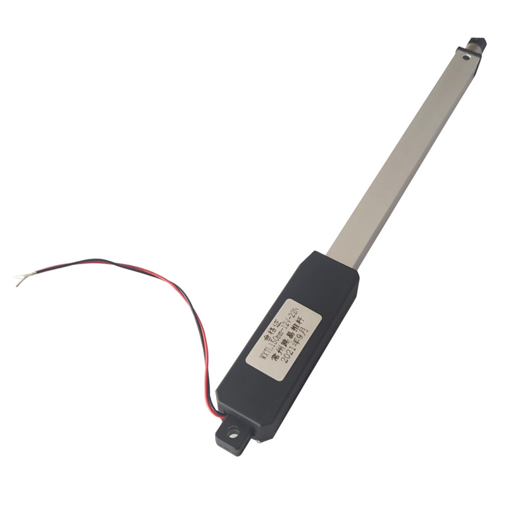 Micro Actuador Lineal WXTL - 12V, 22N (150mm) - SANDOROBOTICS