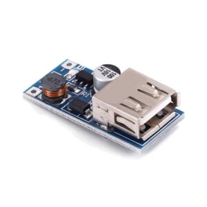 Convertidor De Voltaje DC-DC 0.9-5V a USB (5V, 600mA)