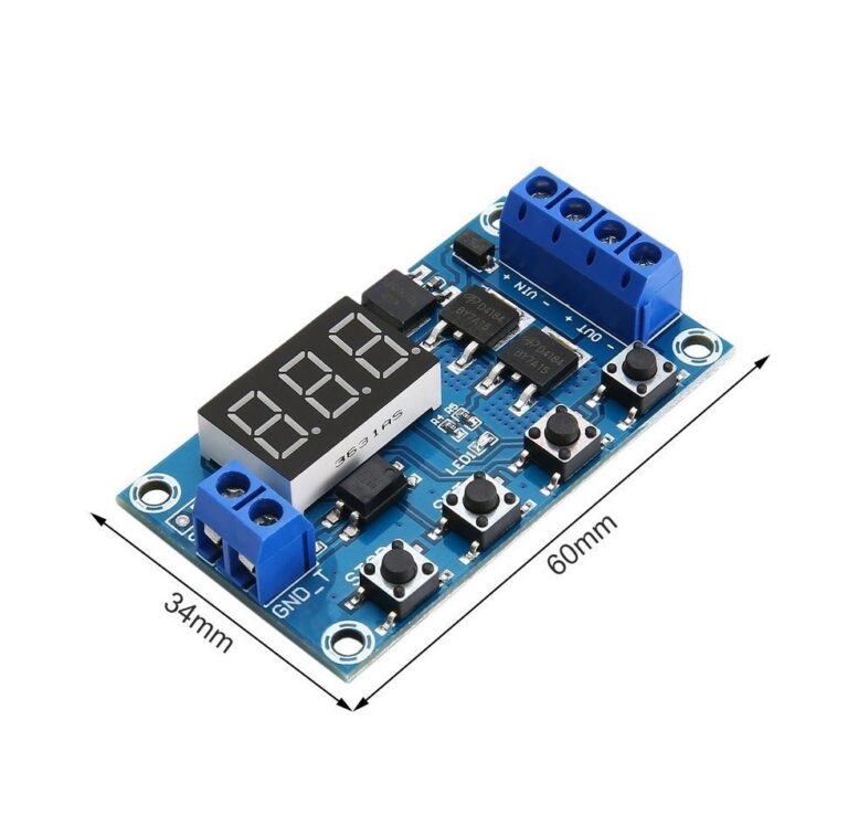 Módulo Temporizador Digital Dual MOS - SANDOROBOTICS