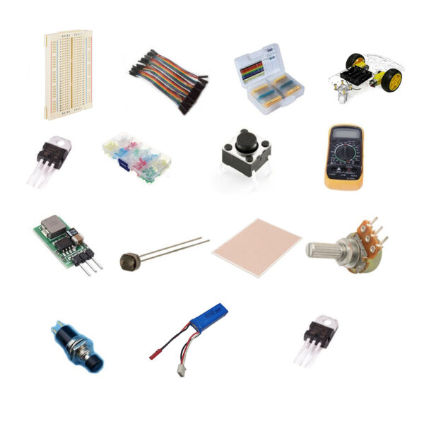 Kit de Electrónica — Componentes Básicos