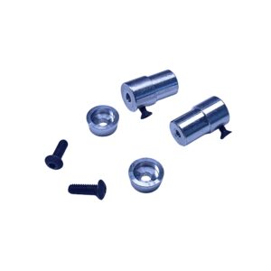 Adaptador para Rueda Omnidireccional de 58mm — 4mm (Par)