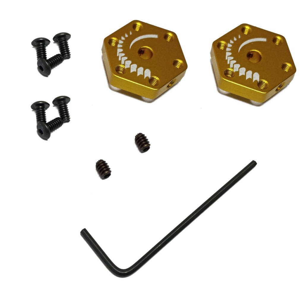 Adapter Fingertech Adaptador para Llantas Sumo FINGERTECH — 4mm (Par) - SANDOROBOTICS