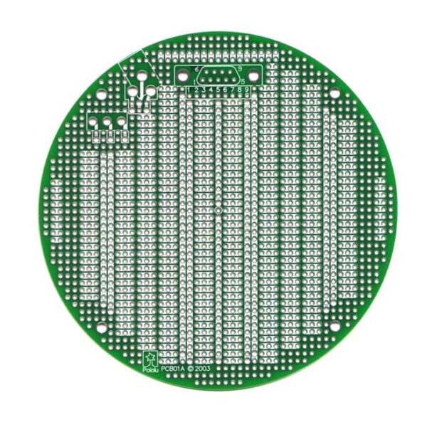 Placa Redonda para Prototipo — PCB01A, 5"