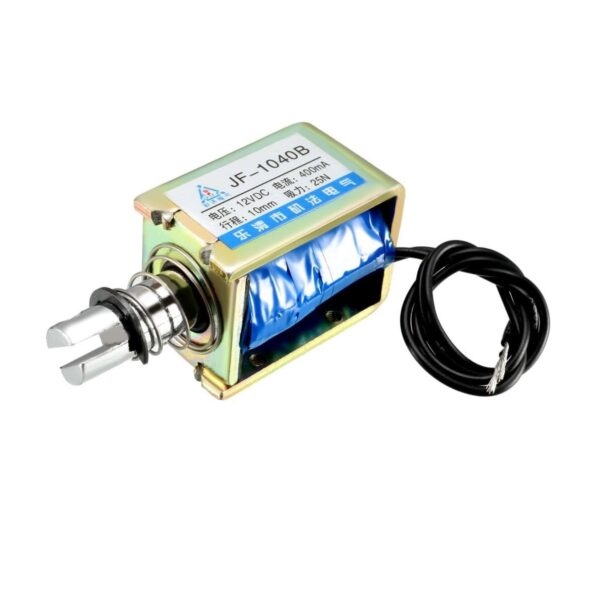 Solenoide JF-1040B — 12VDC, 25N