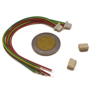 Par de Cables con Conector Micro JST SH1.0 — 4 Pines