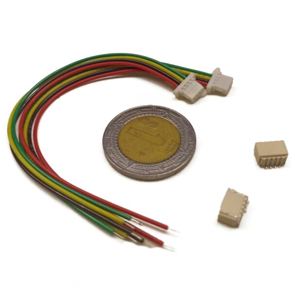 Par de Cables con Conector Micro JST SH1.0 — 4 Pines