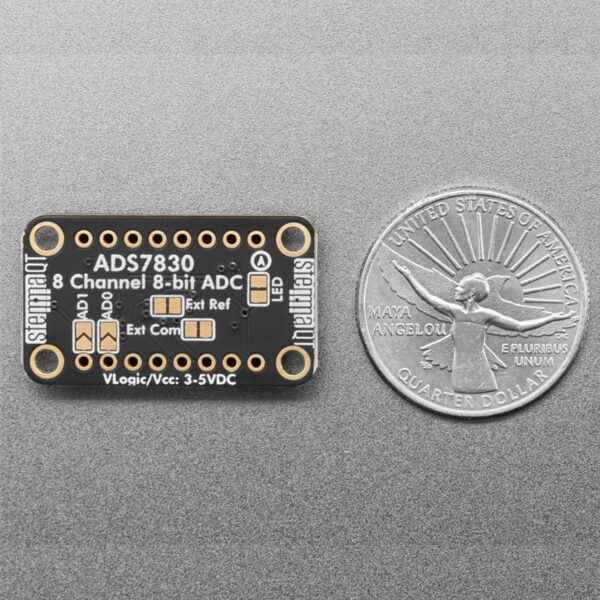 ADC de 8 bits, 8 canales — ADS7830 (STEMMA QT/Qwiic) - Imagen 4