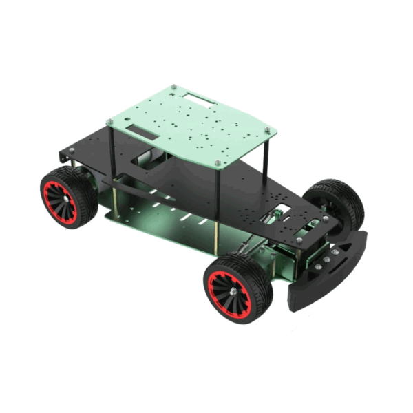 ROS Robot - Chasis de Aluminio Ackerman
