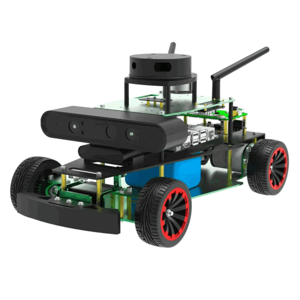 Kit ROSMASTER R2 para Jetson Nano (Con Chasis de Aluminio Ackerman)