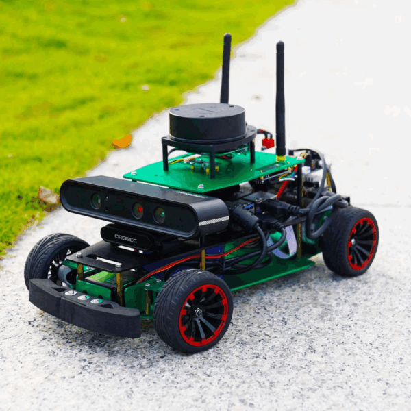 Kit ROSMASTER R2 para Jetson Nano (Con Chasis de Aluminio Ackerman) - Imagen 2