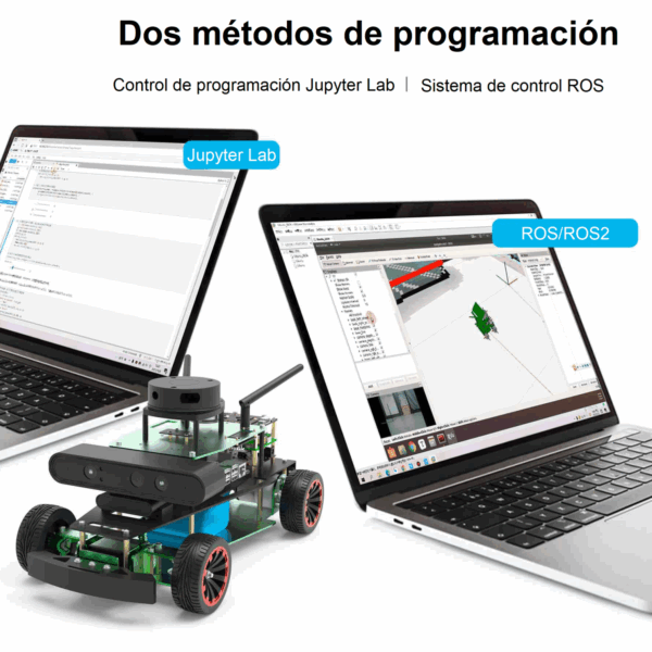 Kit ROSMASTER R2 para Jetson Nano (Con Chasis de Aluminio Ackerman) - Imagen 3