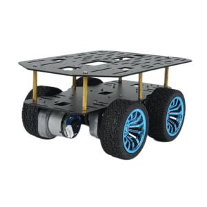 Chasis de Aleación de Aluminio — Robot Inteligente MSPM0