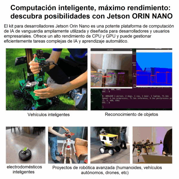 Kit de Desarrollo Yahboom Jetson Orin Nano Super - 4GB SUB - Imagen 2