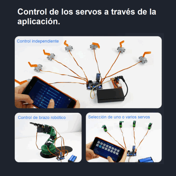 Tarjeta de Expansión PWM de 16 Canales Yahboom (Con Bluetooth 5.0) - Imagen 2