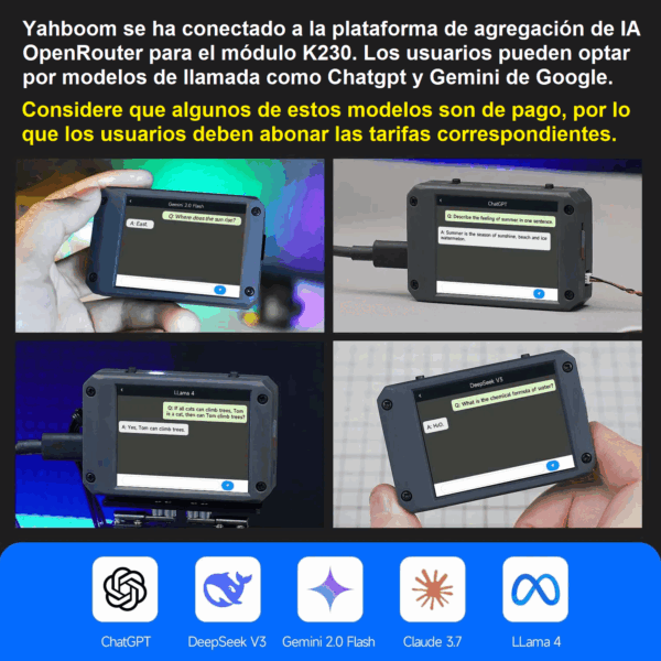 Módulo de Visión Yahboom K230 (AIMOTION 2) - Imagen 5