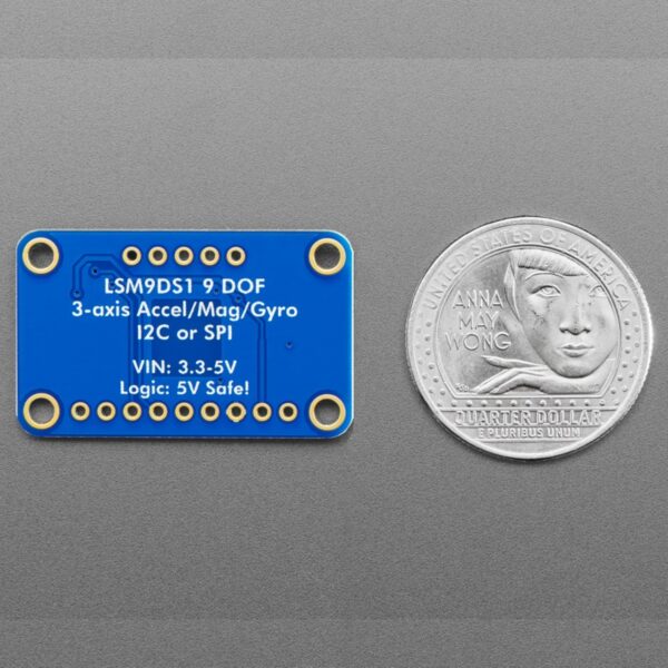 Sensor Adafruit 9-DOF — LSM9DS1 - Imagen 4