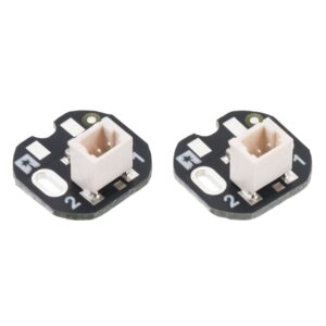 Placa con Conector JST SH de 2 Vías Para Micromotores Estándar – Conector Superior (Par)