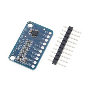 Módulo Amplificador de Ganancia de 4 Canales ADS1115 (ADC 16 Bit, I2C)