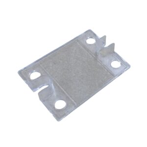 Cubierta de Plástico Traslúcido para Relevador de Estado Solido (SSR)