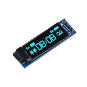 Pantalla OLED 0.91" I2C — Azul
