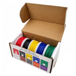 Juego de 5 Rollos De Alambre AWG 22