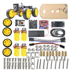 Plataforma Educacional Inteligente — Robot Multifunción 4WD (ESP32-CAM)