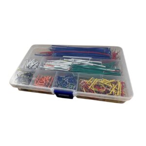 Kit de Jumpers tipo "U" para Protoboard — 840 Piezas