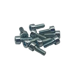 Tornillo Hexagonal Galvanizado, Grado 8.8 — M4 x 10 mm de Largo (10 Piezas)